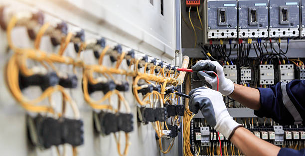 Professional Electrician technician working in Jessup, PA